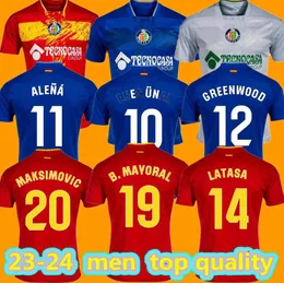 23 24 Getafe Soccer Jerseys Mayoral Latasa Greenwood 2023 2024 Jaime Mata UNAL ALENA ARABARRI MILLA MAKSIMOVIC GASTON JOSE Angel Football Shirts Men Uniforms