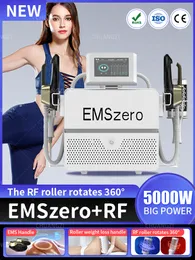 EMSzero Slim Machine 2 In 1 High Frequency RF Roller Handle PRO Sculpt Building Muscle 4 Handle 14 Tesla 6500W For Fat Burning Muscle Stimulator