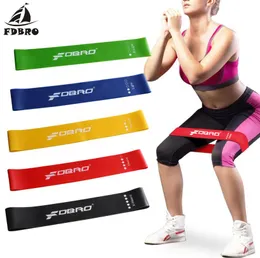 FDBRO YOGA Resistance Rostance Rubber Band Sport Training Elastic Bands Workout Loopsラテックスヨガジムストレングスアスレチックフィットネス機器1B6764836