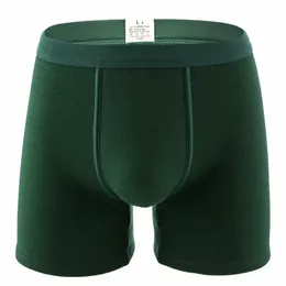 Underpants Men's Add Velvet Underwear Winter Thick Cotton Keep Warm Shorts Plus Long Legs Boxers Pants Boxershorts Men 230419
