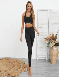 Completi da yoga per donna Leggings sportivi da donna Pantaloni da donna Esercizio Abbigliamento fitness Ragazze Leggings da corsa Sport yoga economici9440680