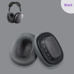 Protetor de ouvido de metal com ANC perfurado para Airpods Max Package Fones de ouvido Acessórios TPU transparente sólido à prova d'água protetor AirPod Maxs Fones de ouvido com pacotes