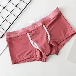 Unterhose Boxer Unterwäsche Tolle schnell trocknende aushöhlen elastische Elefantennase Männer Boxer für Zuhause