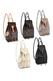 Designer bookbag Genuine Leather tote mini school Bag luxury womens mens backpack MONTSOURIS Handbag Shoulder Bags bookbags Emboss9650677