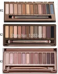 Eyeshadow Palette Den första 2: a 3: e generationen Makeup Nyaste 12 färger Cosmetic Shimmer Matte Eye Shadow With Brush6890627