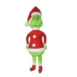 Grinch animado realista ornamento de natal árvore de natal decoração do quarto 2023 boneca presente decoracin navidea fy7743 1120