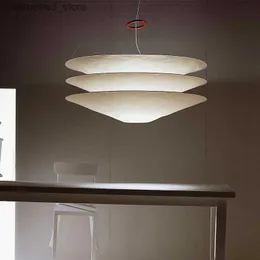 Plafoniere Nordic Wabi Sabi Vento Led Lampadario a soffitto Soggiorno Sala da pranzo Bar Decorazioni per la casa Lampada a sospensione Camera da letto Loft Lampada a sospensione Q231125