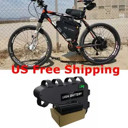 72V 20AH E-Bisiklet Üçgen Lityum Pil Paketi, 2000W Ebike Kit 72V Lityum Pilli 72V 5A Şarj Cihazı