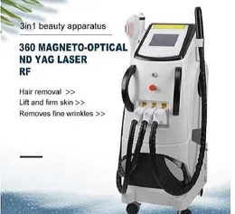 Home Laser Traktowanie 360 ​​Magneto System optyczny ELIGH IPL OPT Picosecond 755 Nm Picosecond Laser RF Laser Hair Machine