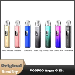 Voopoo argus g kit embutido 1000mah bateria 25w vape com 2ml cartucho vazio pod 0.7ohm 1.2ohm vaporizador de cigarro eletrônico