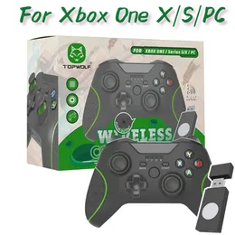 Kontrolery gier Joysticks odpowiednie do Xbox OcheSeries Sseries XPC Game Stick 24G Bezprzewodowa Kontroler wideo Konsola wideo ROCKER JOYSTICK RED 231120