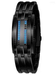 Armbanduhren Moment Beauty Sci-Fi Kreative wasserdichte Uhr Persönlichkeit Trend Elektronisches Herren-LED-Konzept