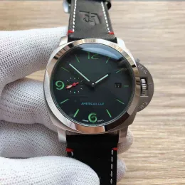 럭셔리 시계 남자의 빛나는 대형 다이얼 강력한 스포츠 전-자주 기계식 시계 Montre de Luxe Montre Homm 크리스마스 선물 상자없이 선물