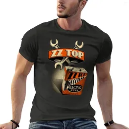 Męskie koszule zz top o wysokim oktanowym wyścigowym paliwa paliwa Koszulka na niestandardowe męskie odzież Cotton Streetwear Big Tree Tee