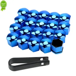 20pcs/set 17mm Car Wheel Nut Caps Protection Covers Caps Anti-Rust Auto Hub Screw Cover Car Tyre Nut Bolt Exterior Decoration