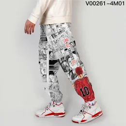 パンツ SLAM DUNK Hanamichi Sakuragi Slam Dunk Streetwear Sweatpants | Anime Ape