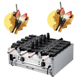 Máquinas de pão elétricas 110v 220v 10 peças máquina de sorvete taiyaki máquina de waffle de cone de peixe