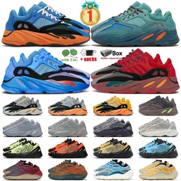 Projektant 700 butów do biegania mężczyźni kobiety Hi-Res Red Azael Alvah Nowa V3 Fade Fade Carbon Vanta Cream Olfling Blue Mens Top Treners Sport Outdoor V2 Sneakers 36-46