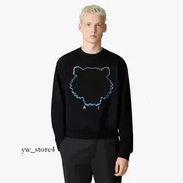 Kenzos Men's Hoodiesスウェットシャツ女性Kenzos Hoodie Tiger Head Advanced Designer Fashion Men Embroidery Round Neck Pullover Autumn 11 ES2O 1925