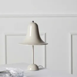 Tischlampen Bell ins Nachttischlampe moderne nordische kreative minimalistische Heimdekoration Licht Café Schlafzimmer Arbeitszimmer Stehtischbeleuchtung AA230421