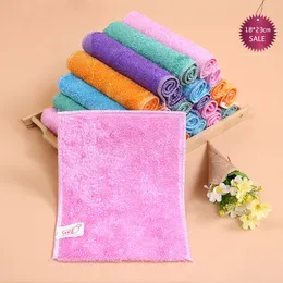 Cleaning Cloths Wholesale High Efficient ANTIGREASY Dish Bamboo Fiber Washing Magic Multifunction Wiping Rags 230421