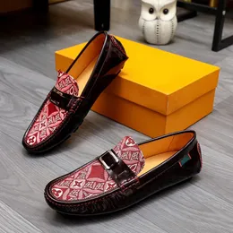 Majors Loafer Driver Estate Loafer Ayakkabı Tasarımcısı Erkekler Arizona Hockenheim Loafers Kabartmalı Moda Deri Elbise Katır Derby Dayby Boyut 38-45 04