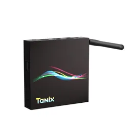 Tanix TX66 TV Box Android 11 RockChip RK3566 8K 4GB RAM DDR4 32GB ROM WIFI6 4K PLAYER Media Player Box para sinalização digital
