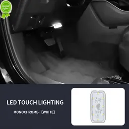 1pcs araba LED dokunmatik ışıklar usb iç ışık kablosuz çatı tavan okuma lambaları kapı ayağı gövdesi saklama kutusu