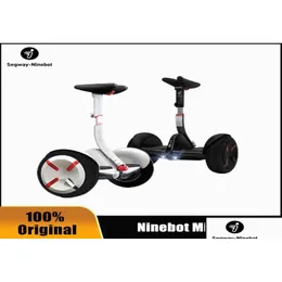 Outros Scooters Original Ninebot por Segway Mini Pro Smart Self Ncing MiniPro 2 Rodas Scooter Elétrico Hoverboard Skate para Go Kart Dhs9J