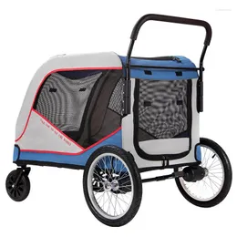 Hundbärare Stor tre hjuls husdjursvagn jätte funktionshindrade äldre barnvagn som går ut turismvandringar och barnvagnar tillbehör