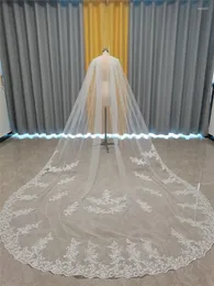 Velo de novia White Ivory 118 "Cape Velo Catedral Longitud Tul Long Cloak Accesorios de boda Voille de Mariage