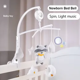 Rattles Mobiles Baby Mobile Rattles Toys 012 månader för Baby Born Crib Bell Toddler Rattles Carousel For Cots Kids Musical Toy Gift 230420