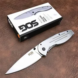 SOG 8389 Folding Pocket Knife 8cr13mov steel Blade handle camping outdoor Survival Tactical Knives EDC tool BM 535 940