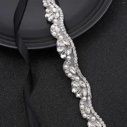 Wedding Sashes NZUK Hand-made Rhinestone Bridal Belt Bridesmaid Dress Sash For Evening Party Accessories