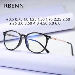 Reading Glasses RBENN Fashion Ultralight TR90 Reading Glasses Men Women Classic Anti Blue Light Computer Reader with Diopter 0.5 0.75 1.50 2.50 230421