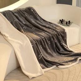 Affordable Luxury Fashion Printed European Cotton Flannel Blanket Office Sofas Nap Blanket Bed Cover Blanket Air-Conditioned Room Warm Blankets Wholesale