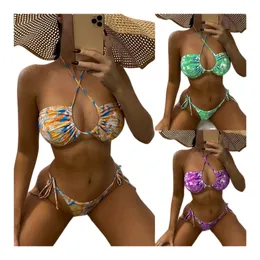 HBP 2023 Hollow Bikini Sexy Allacciatura Costumi Da Bagno Delle Donne Maio Biquinis Costume Da Bagno Mujer Banador Stroj Kapielowy Badpak Monokini