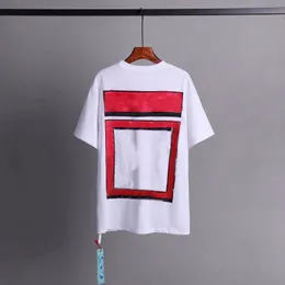 Tasarımcı Tshirt Erkek Kadın Tişört Yüksek kaliteli versiyon T-Shirt Kadın Tasarımcı Giysileri Gevşek Tees Tops Adam Sıradan Sokak Graffiti Gömlek Sweatshirt Kısa Kollu