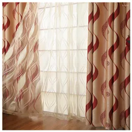 Curtain 310cm Height Jacquard Double Window Fabric Side Blackout Curtains For Living Room Bedroom Rideaux Occultant