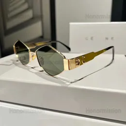 مصمم الأزياء الفاخرة Celins Sunglasses Classic Eyeglasses Goggle Beach Sun Glasses for Mens Womens Ladies Outdoor Sunglasse 8425