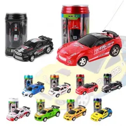 Transformation toys Robots 1 58 Remote Control MINI RC Car Battery Operated Racing PVC Cans Pack Machine Drift Buggy Controlled Toy Kid 231121