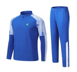 Karlsruher SC Erkekler Yetişkin Çocuklar Eğlence Eğitim Takımı Açık Hava Spor Boş Zamanlı Spor Giyim Takım Yavaş Koşan Spor Giyim Sokak Sweatshirt
