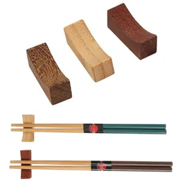 Wholesale Wooden Chopsticks Holder Eco Kitchen Utensils Creative Decorative Chopsticks Pillow Care Chopstick Rest