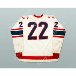 Custom White 22 Rochester Americans Hockey Jersey New Top Stitched S-M-L-XL-XXL-3XL-4XL-5XL-6XL