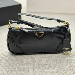 Famous Triangle Classic Designer Shoulder Bag Italy Brand Totes Fashion Womens Handbag Vintage Underarm Bags Luxury Genuine Leather Ladies Handbags -24 240122