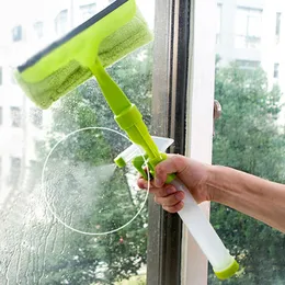 Magnetic Window Cleaners Double Sided Long Handle Glass Cleaning Tool Wiper Multifunctional Cleaner Household Spray cuh 230421
