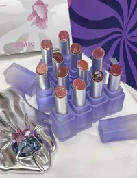 Lipstick Uhue Flower Wild Series Mirror Lipstick Nude Solid Lip Glaze Lips Makeup Combo 231121