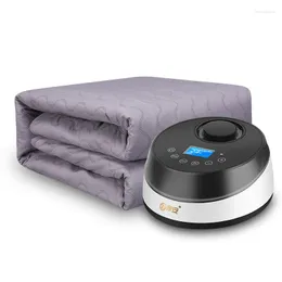 Coperte Coperta riscaldata ad acqua 220V Materasso riscaldante elettrico Smart Control Tessuto di cotone Inverno sicuro 250W