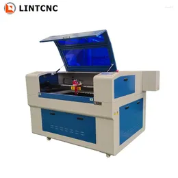 Präzise Mini-Co2-Lasermaschine 900 x 600 mm 90 W 80 W 9060 6040 Holz-Acryl-Leder-Stoff Cutton-Schneidgravur