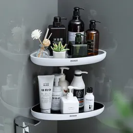 Badrumshyllor Badrumshylla Triangelförvaring Rack Storage Organizer för Lotions Hushållerska på väggarrangör för badrumstillbehör 230421